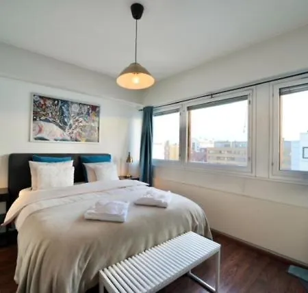 Cozy&bright 2-bedroom Washer&dryer, King Size Bed * Rovaniemi